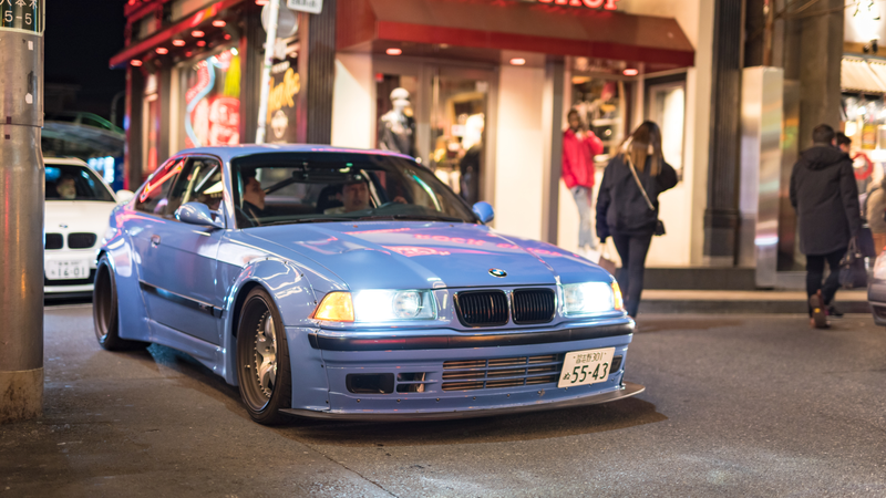 Widebody Germans cars are becoming popular here